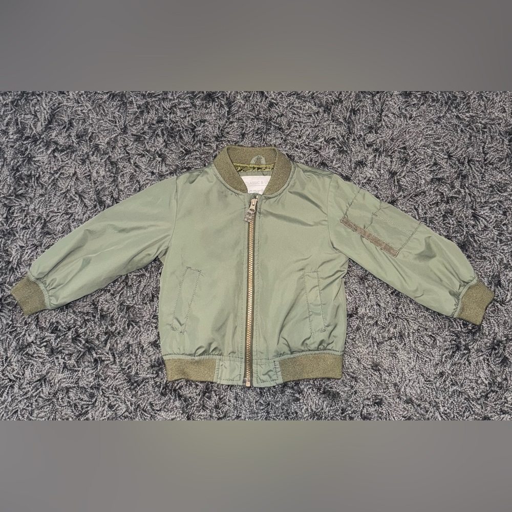Carter's Green Bomber Jacket